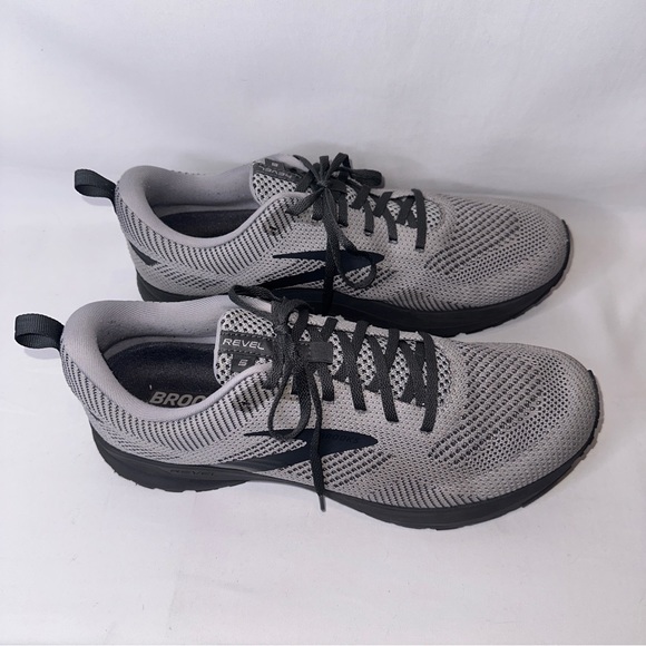 Brooks Other - Brooks Men's Revel 5 Grey Running Shoe Size 12.5